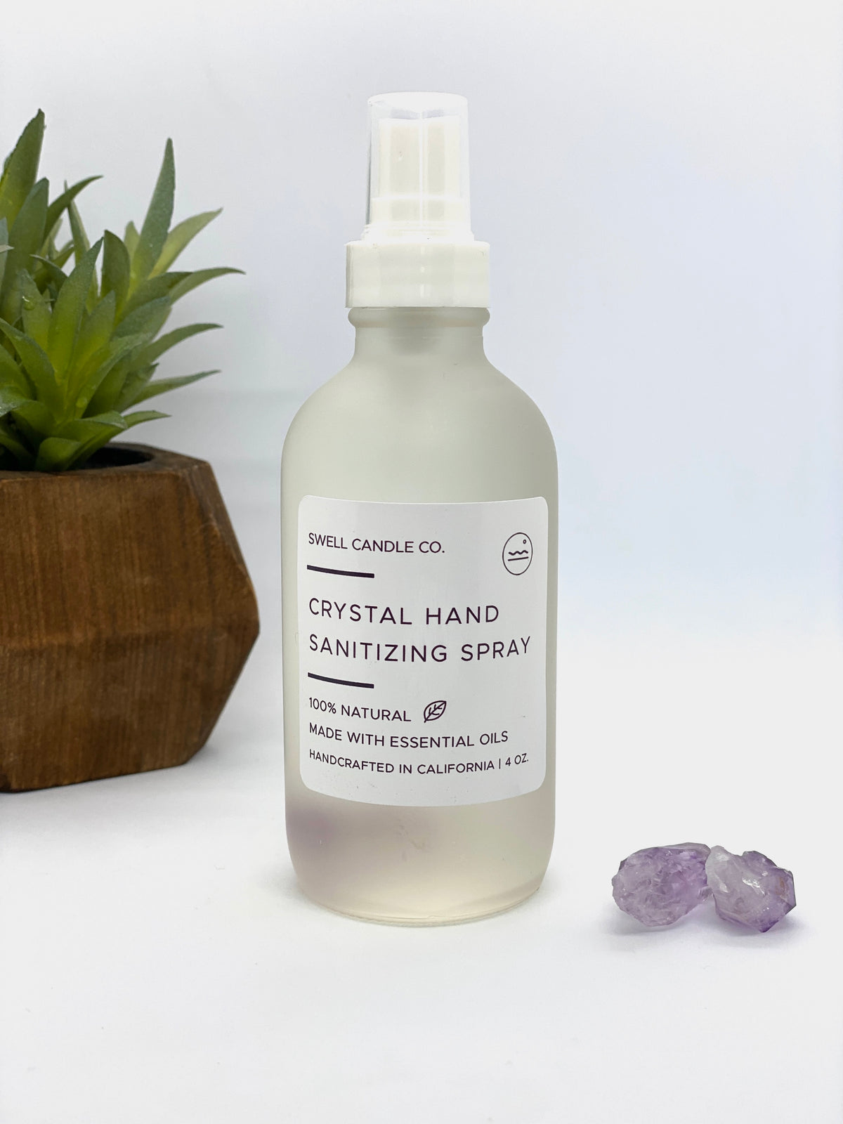 Hand Sanitizer Spray w/ Organic Lavender Essential Oil